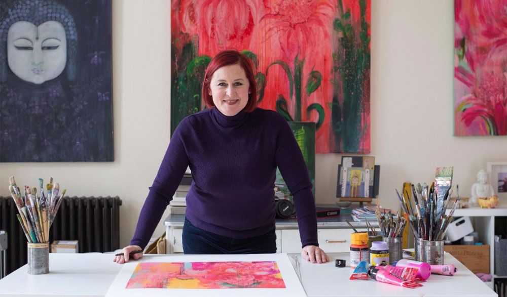 A Studio Tour With British Artist Clare Haxby