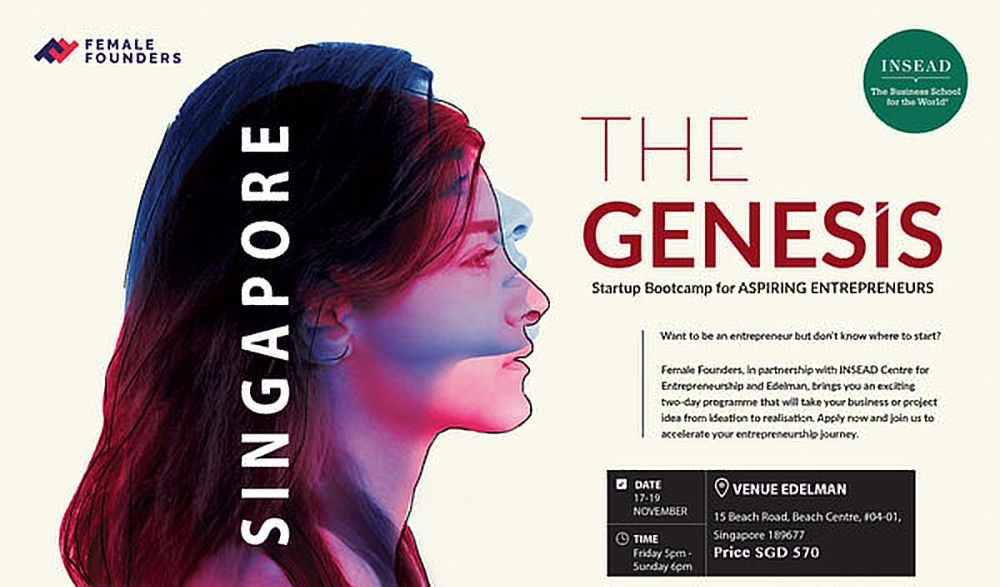 Genesis Startup Bootcamp – Singapore – November 17-19 (Event)