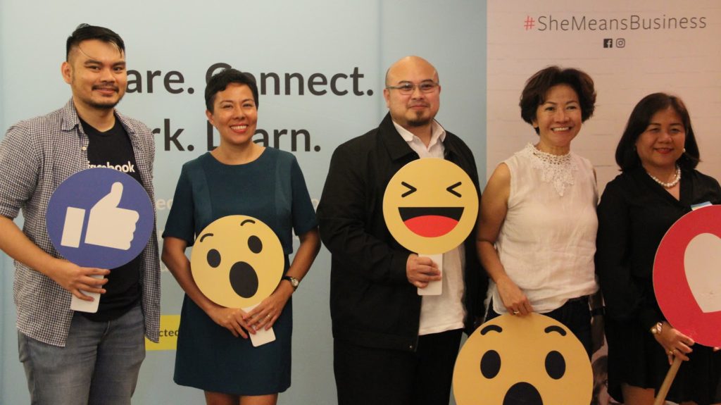#SheMeansBusiness is an initiative of Facebook in collaboration with the Department of Information and Communications Technology, and Connected Women. #SheMeansBusiness offers free online marketing workshops for women entrepreneurs in the Philippines.