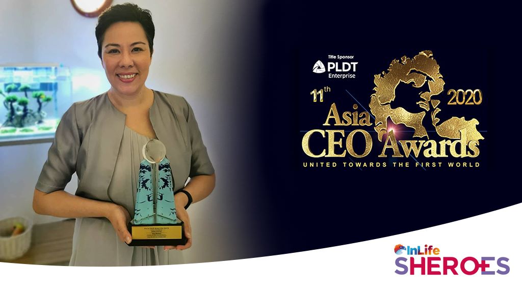 Connected Women CEO Honored as Finalist for the Asia CEO Awards InLife Sheroes of the Year