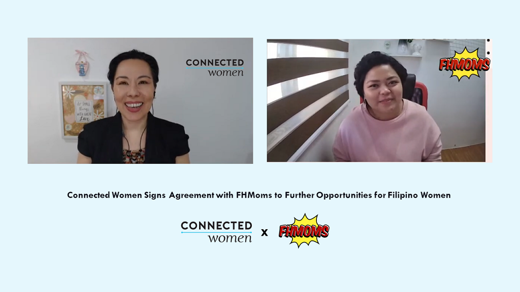 Connected Women Signs Agreement with FHMoms to Further Opportunities for Filipino Women