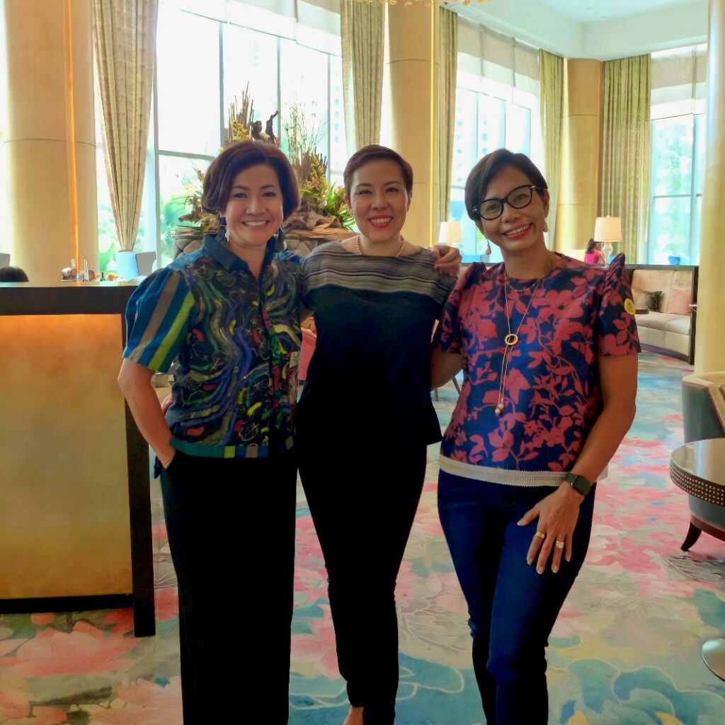 Ruth Yu-Owen, Gina Romero & Agnes Gervacio